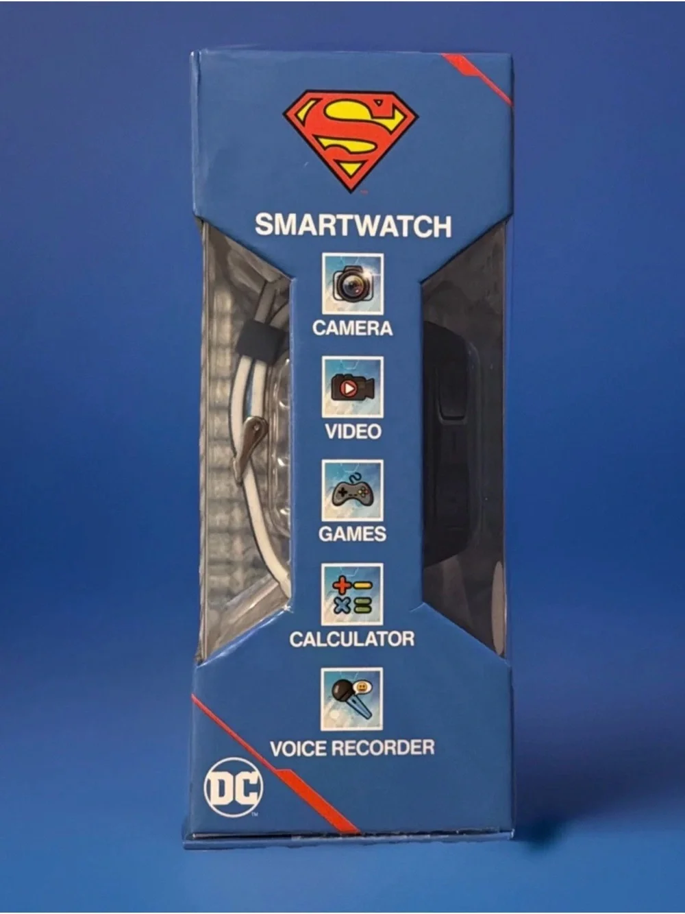 DC Superman Kids Smartwatch - Blue